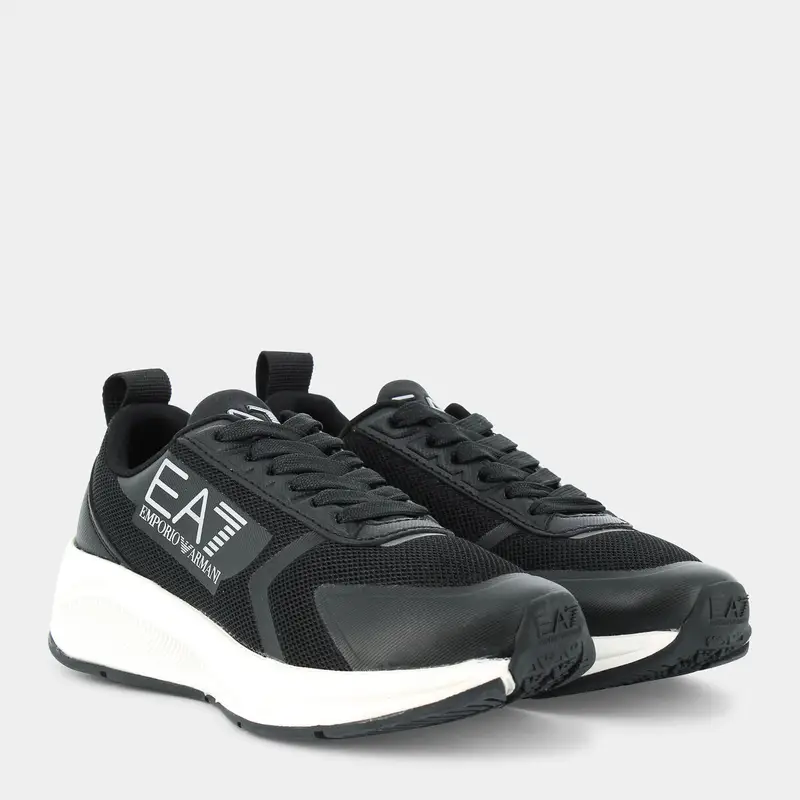Sneakers Ea7 da Bambino, nero miniatura 2