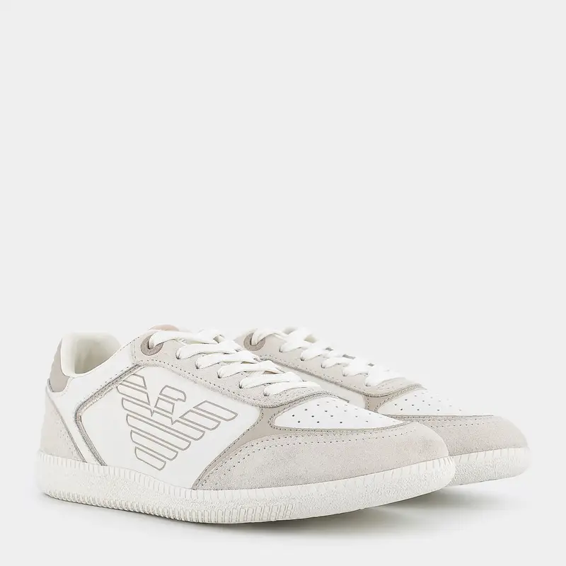 Sneakers Ea7 da Donna, beige miniatura 2