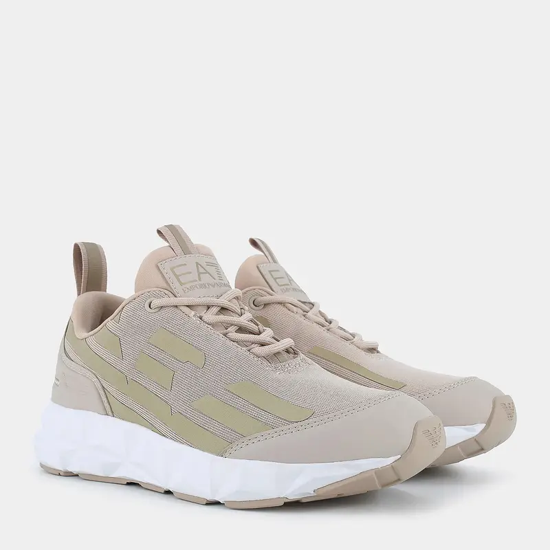 Sneakers Ea7 da Donna, beige miniatura 2