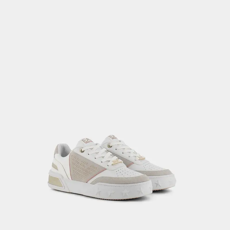 Sneakers Ea7 da Donna, bianco miniatura 2
