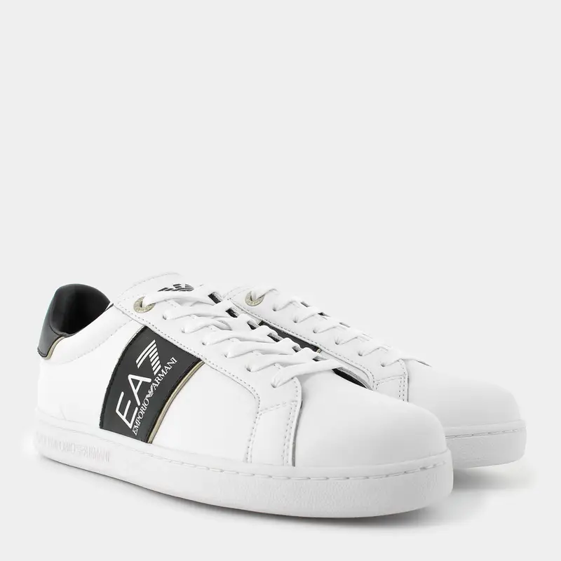 Sneakers Ea7 da Uomo, bianco miniatura 2
