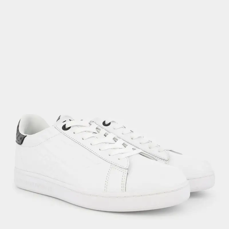 Sneakers Ea7 da Uomo, bianco miniatura 2
