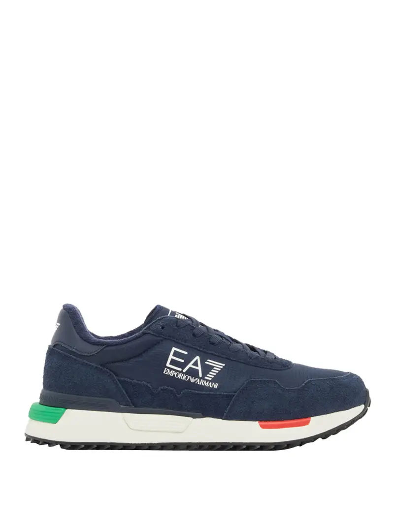 sneakers ea7 unisex - blu