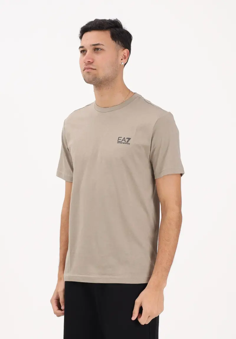 Ea7 T-shirt Uomo Beige 4323681