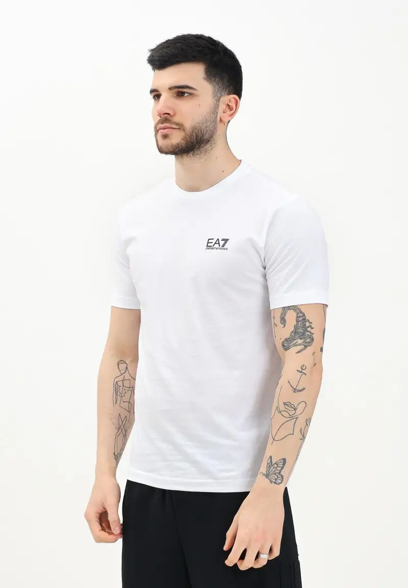 Ea7 T-shirt Uomo Bianco 1345343