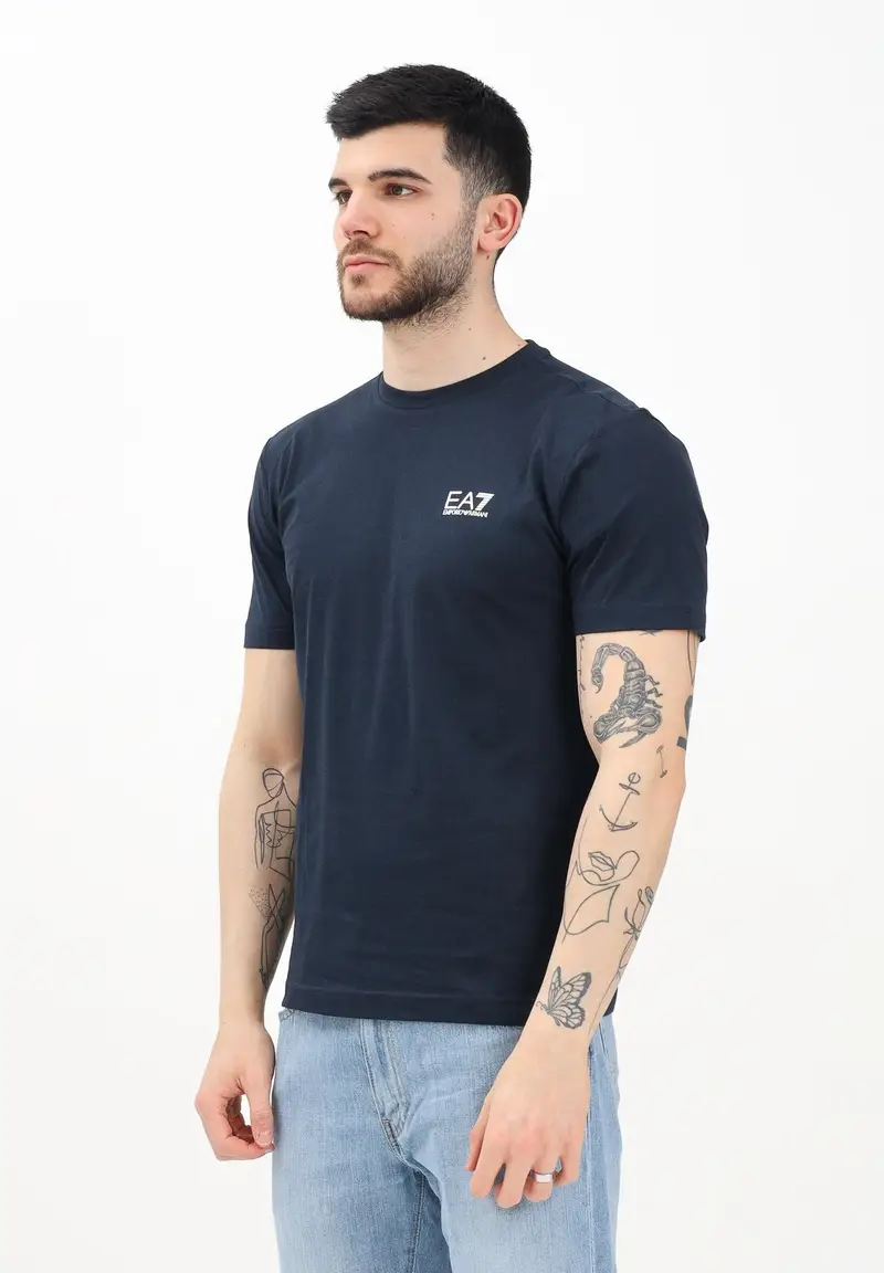 Ea7 T-shirt Uomo Blu 1345338