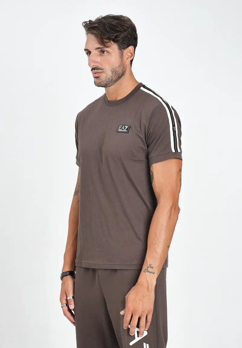 Ea7 T-shirt Uomo Marrone 1165727