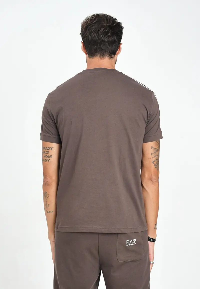 Ea7 T-shirt Uomo Marrone 1165727 miniatura 2