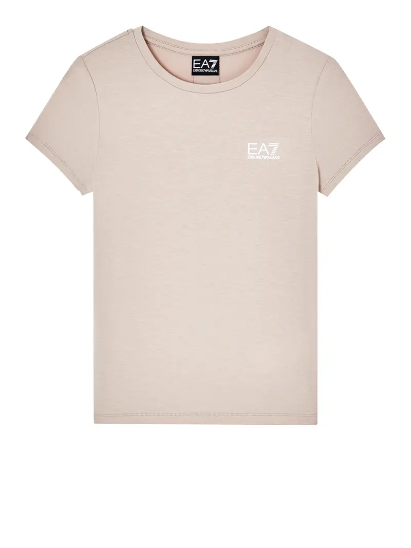 t-shirt ea7 da donna - beige