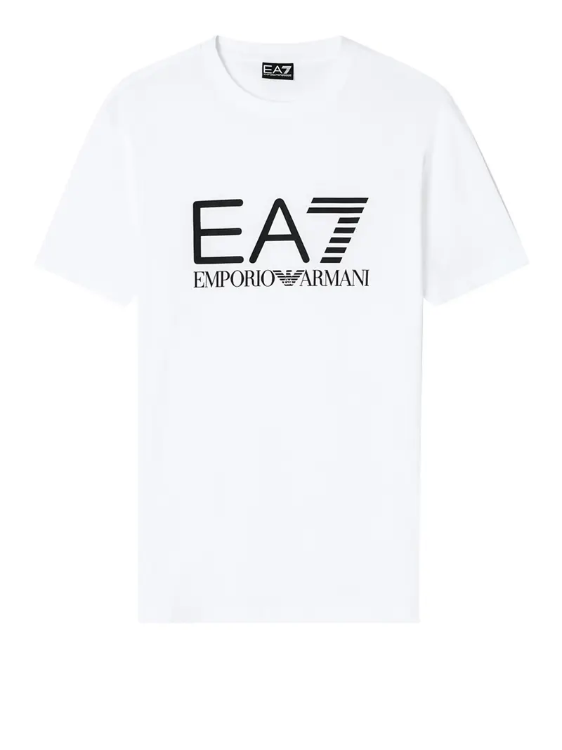 t-shirt ea7 da uomo - bianco