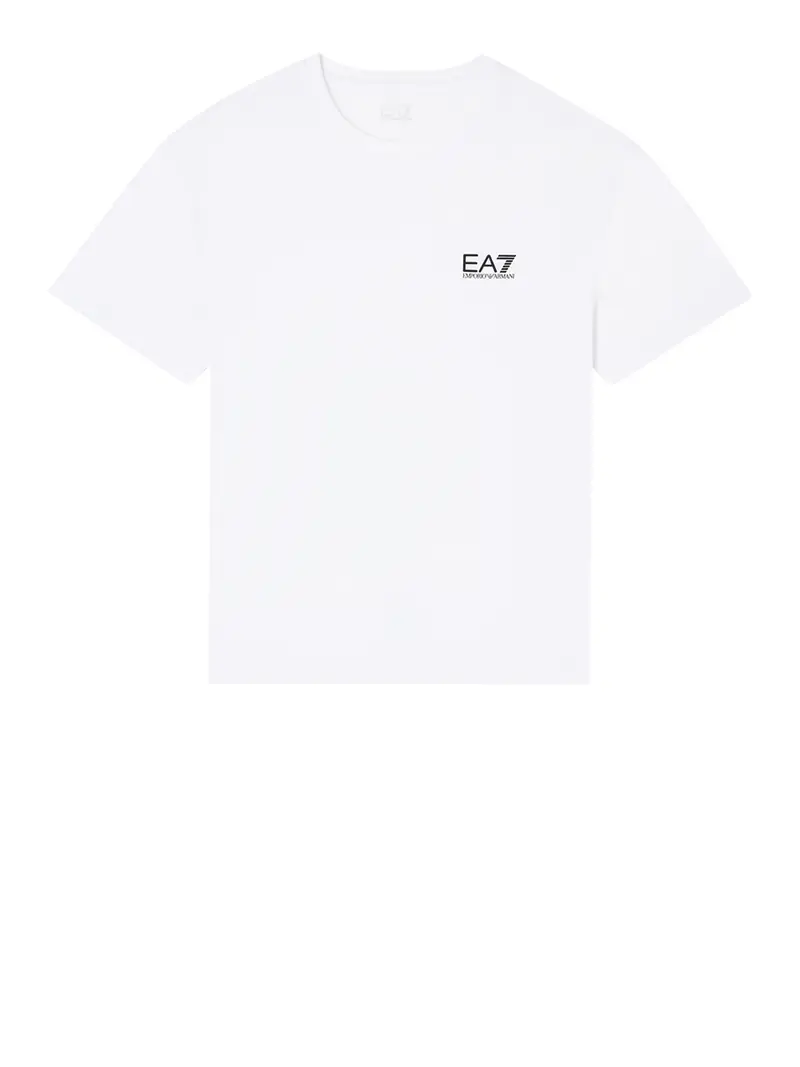 t-shirt ea7 da uomo - bianco