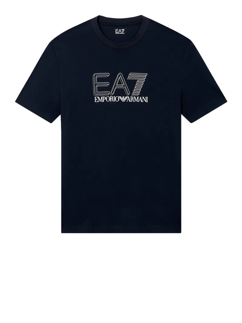 t-shirt ea7 da uomo - blu