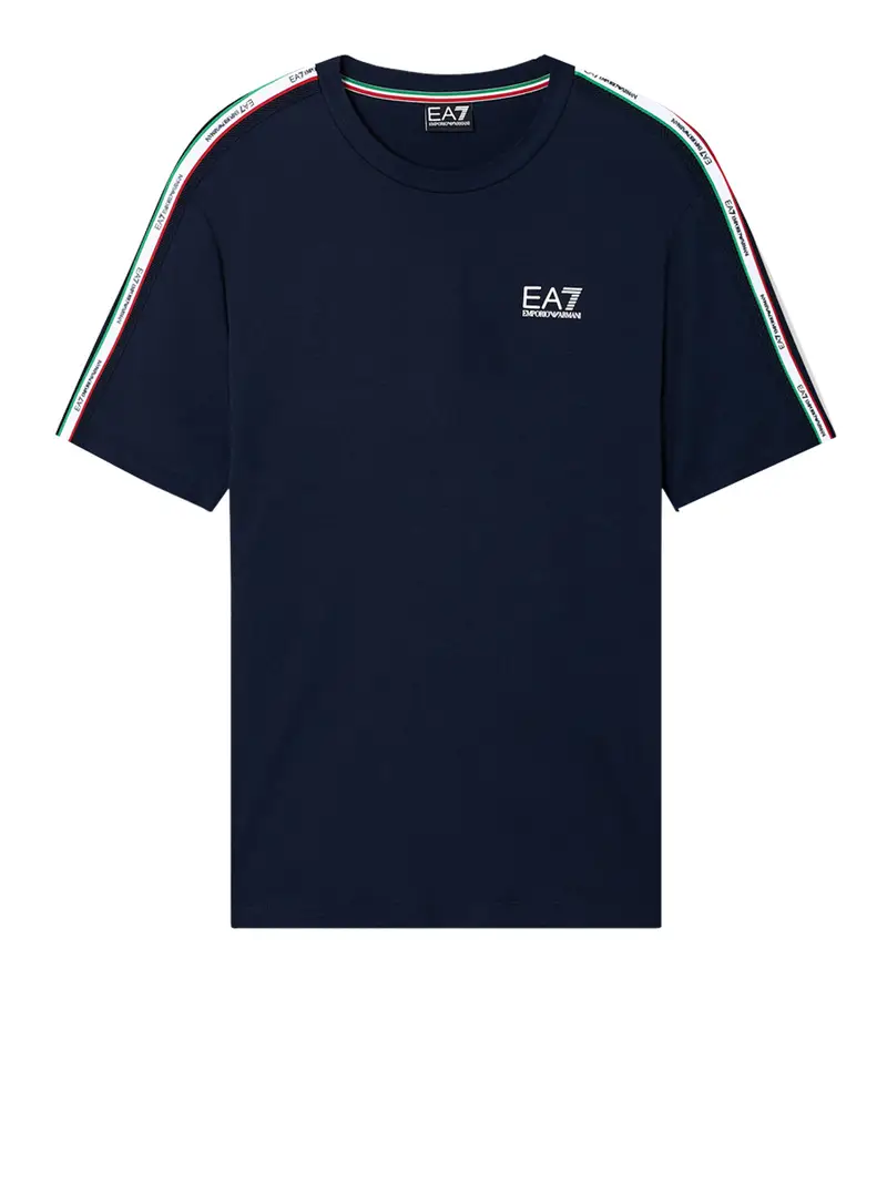 t-shirt ea7 da uomo - blu