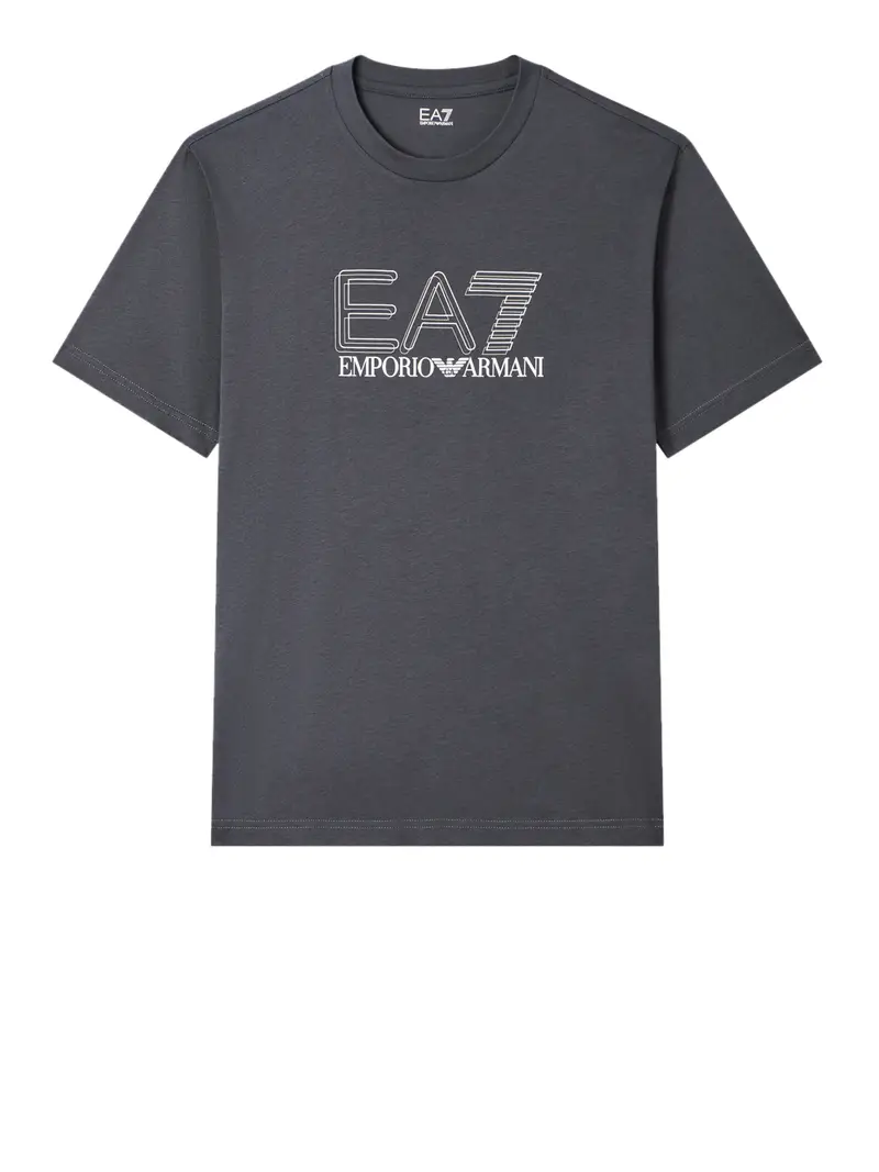 t-shirt ea7 da uomo - grigio