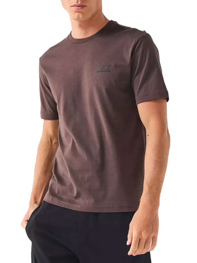Ea7 T-shirt Uomo Marrone 3472059
