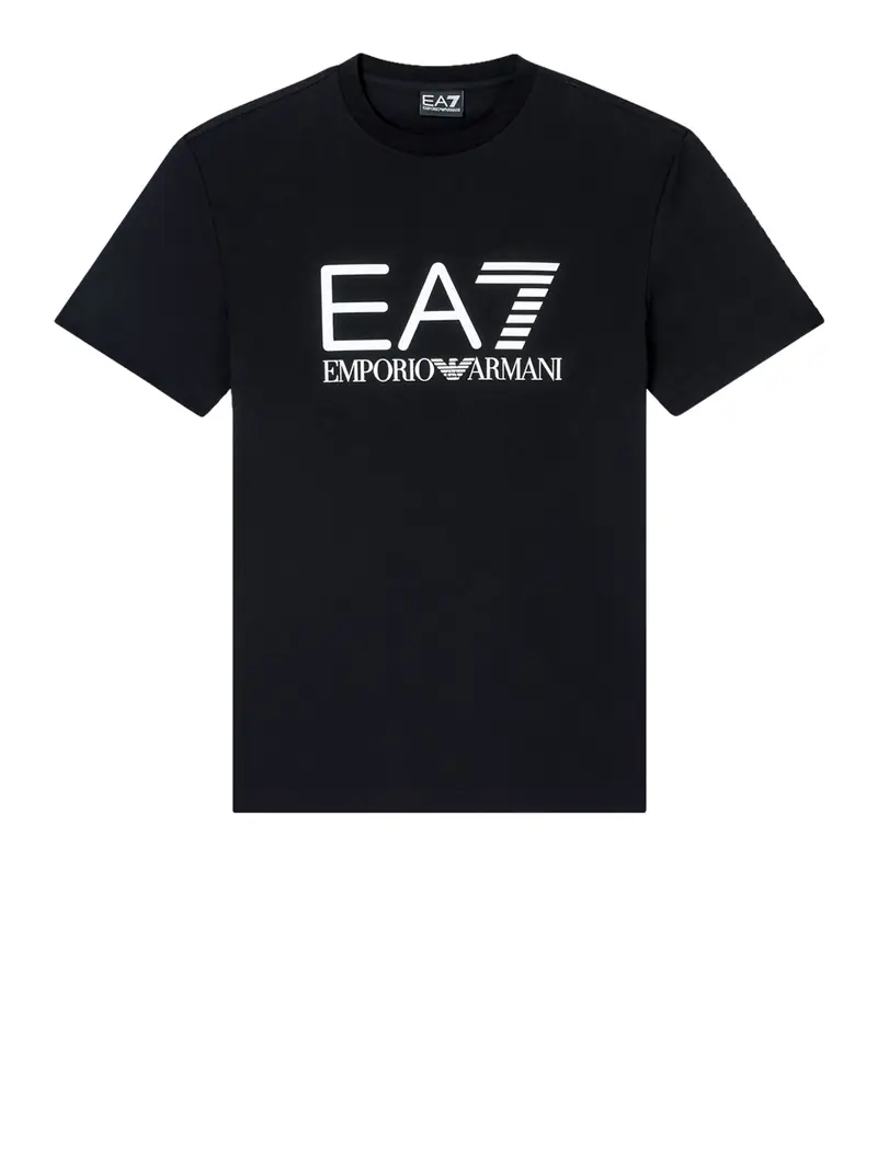 t-shirt ea7 da uomo - nero