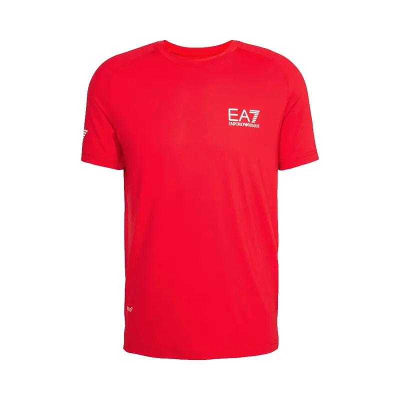 T-Shirt Tennis Ventus 7 Rosso Uomo XL