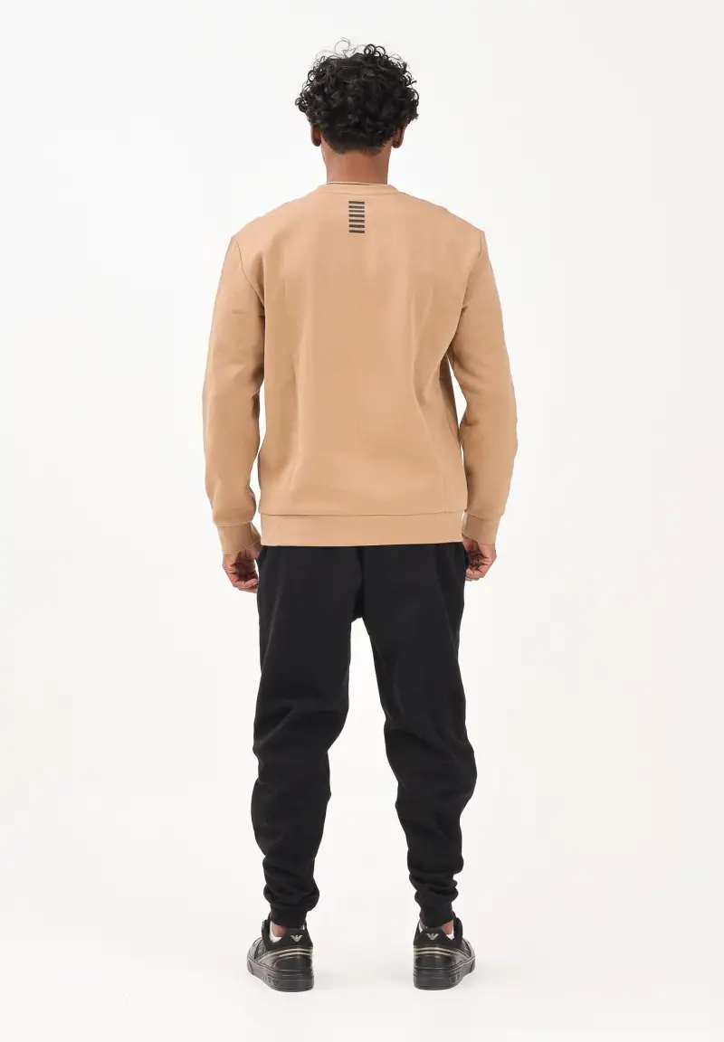 Tuta beige da uomo miniatura 3