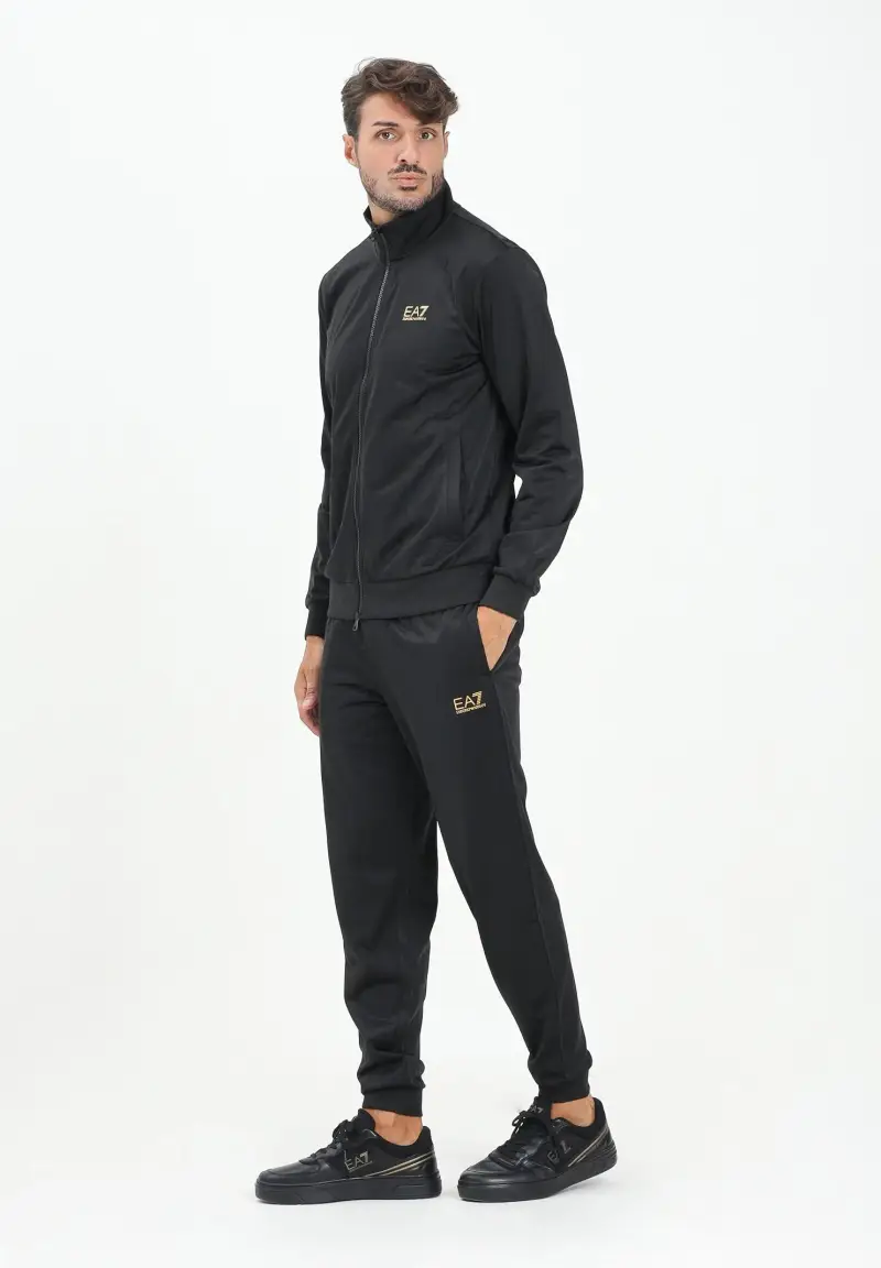 Tuta Core Identity nera da uomo miniatura 2