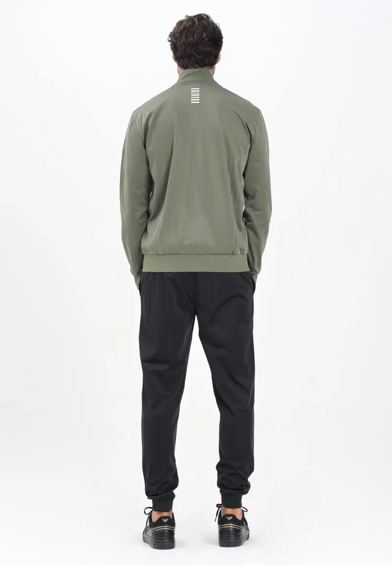 Tuta Core Identity verde e nera da uomo miniatura 3