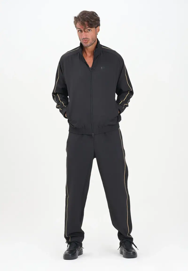 Tuta Soccer nera da uomo miniatura 2