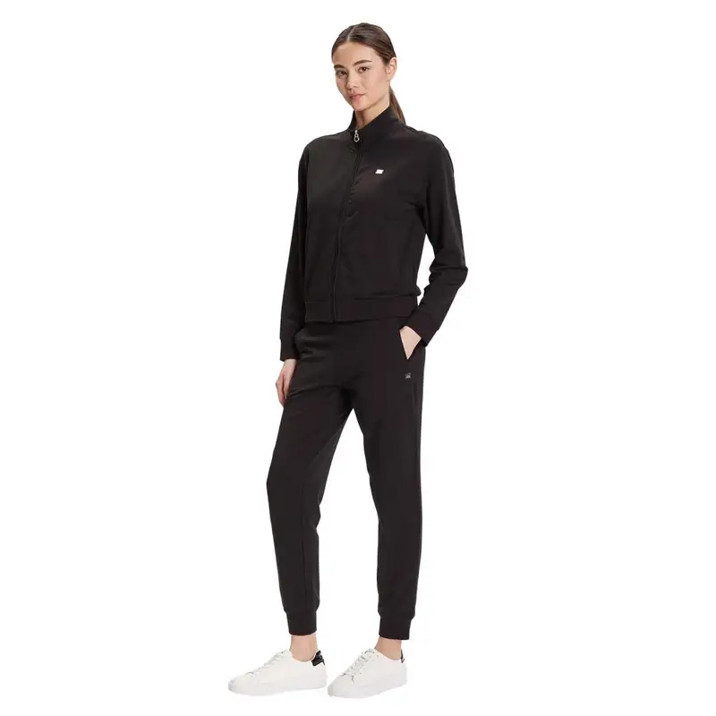 Tuta Sportiva Core Full Zip S Capp Nero Donna M