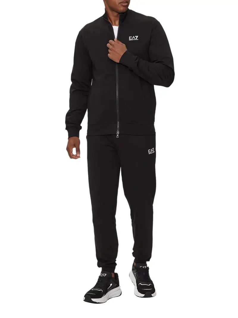 tuta sportiva ea7 da uomo - nero