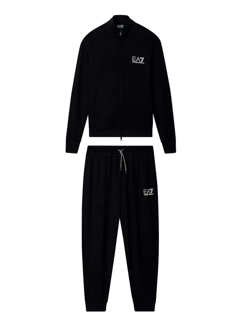 tuta sportiva ea7 da uomo - nero