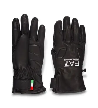 unisex 275800_2R870 Guanti tecnici da sci neri (M), Nero, Casual, Pelle