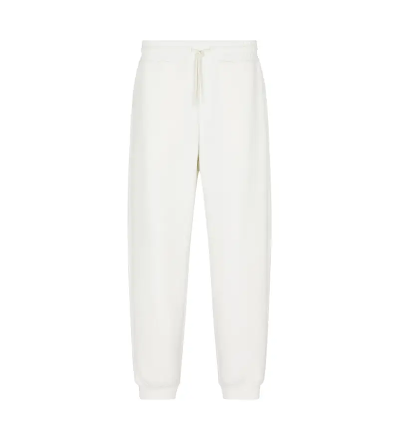 unisex 7X000132_AF13790 Pantaloni bianchi Vi (XXS), Bianco, Casual, Cotone