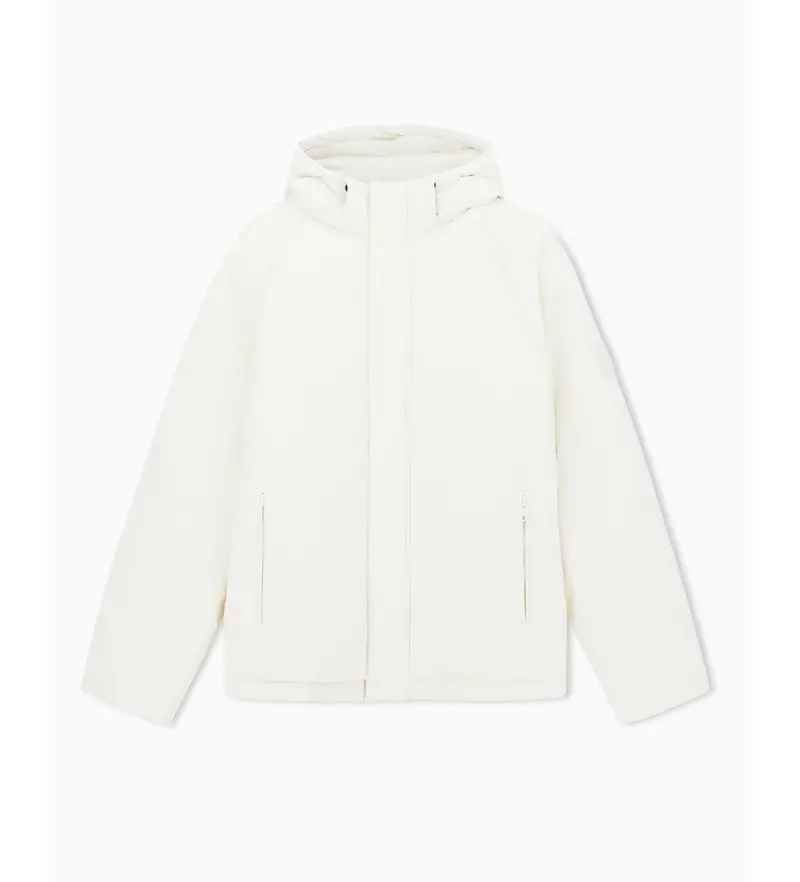 unisex 7X000134_AF16828 Giacca bianca Core Ho (XXS), Bianco, Casual, Poliestere, Poliamide