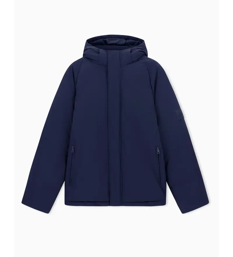 unisex 7X000134_AF16828 Giacca blu navy Core Brand (S), Casual, Poliestere