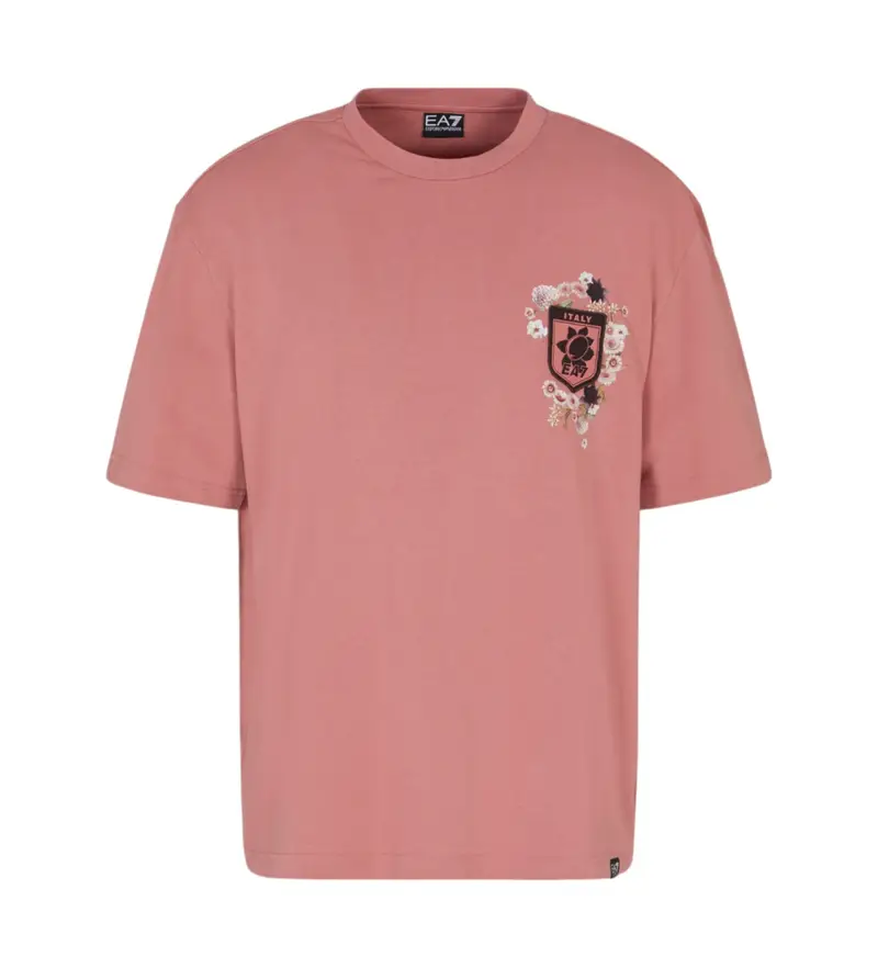 unisex 7X000141_AF16720 Maglietta rosa Club House (XXS), Casual, Cotone, Manica corta