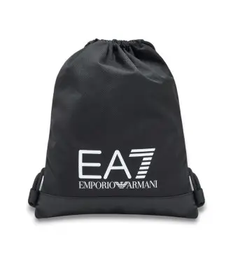 unisex 7X000283_AF19722 Borsa nera con maxi logo (OSFA), Nero, Casual, Poliestere