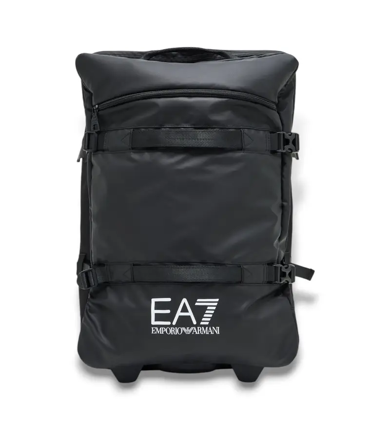 unisex. 7X000296_AF18386 Valigia da cabina nera (OSFA), Nero, Casual, Poliestere