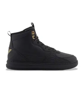 unisex 7X000298_AF18440 Sneakers nere Slasher High (42), Nero, Basso, Stringhe, Casual Pelle