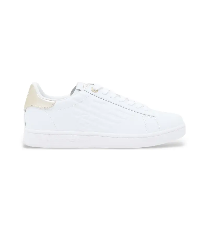 unisex. 7X000331_AF10848 Classiche sneakers bianche CC (35 3), Pelle, Bianco, Basso, Stringhe, Casual