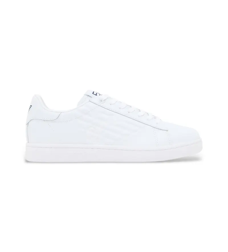 unisex. 7X000331_AF10848 Classiche sneakers bianche CC (44), Pelle, Bianco, Basso, Stringhe, Casual