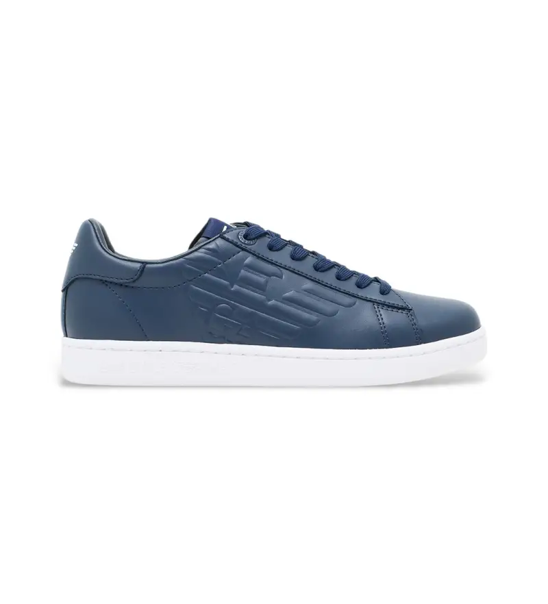 unisex 7X000331_AF10848 Sneakers classiche Cc blu navy (36), Pelle, Basso, Stringhe, Casual