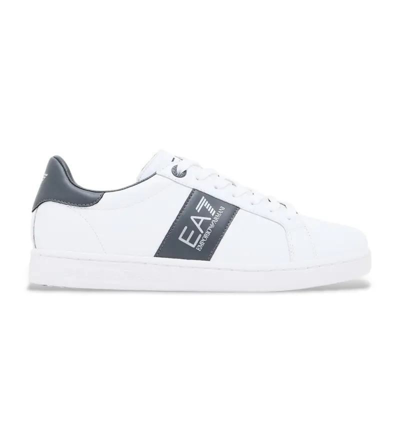 unisex. 7X000332_AF10848 Classiche sneakers in pelle bianca (36 3), Bianco, Basso, Stringhe, Casual