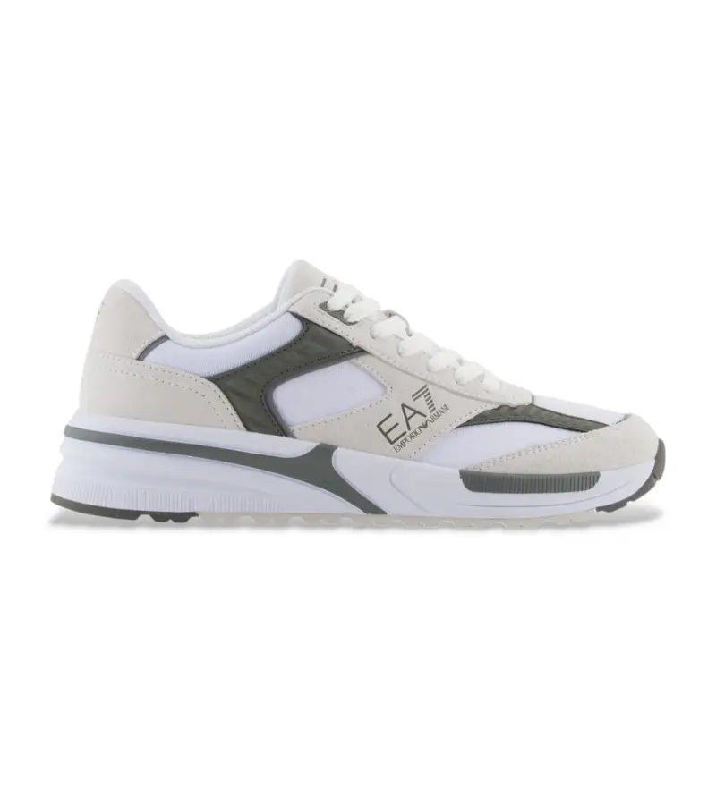 unisex. 7X000359_AF19081 Sneakers Carter in pelle bianca (35 3), Bianco, Basso, Stringhe, Casual