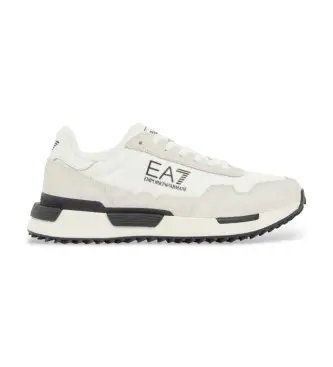 unisex 7X000380_AF19175 Sneakers bianche vintage (44), Bianco, Tessuto, Basso, Stringhe, Sportivo