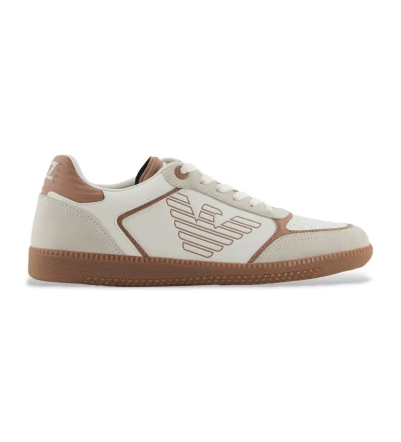 unisex 7X000405_AF19826 Sneakers Heritage Eagle in pelle beige (37 3), Tessuto, Basso, Stringhe, Casual