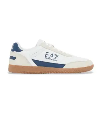 unisex 7X000406_AF19827 Sneakers Heritage in pelle bianca (44), Bianco, Basso, a cm, Stringhe, Casual, Sportivo