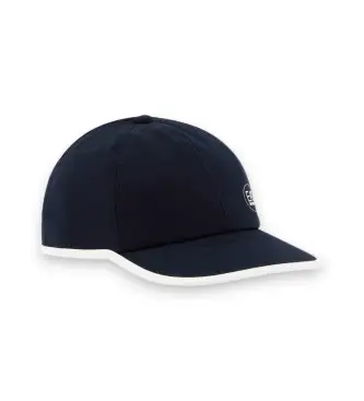 unisex 7X000586_AF22965 Cappellino tecnico traspirante in blu navy (M), Casual, Sportivo, Cotone, Sportswear, Multisport