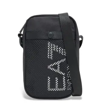 unisex 7X000633_AF23097 Borsa a tracolla estetica nera (OSFA), Nero, Casual, Poliestere