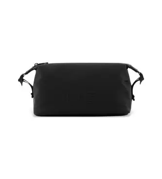 unisex 7X000638_AF13811 Borsa da toilette in gomma nera (OSFA), Nero, Casual, Poliestere