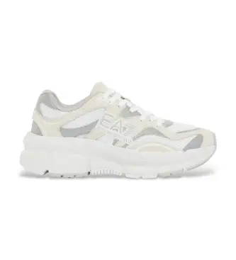 unisex X8X237_XK425 Desiderio di sneakers bianche (44), Bianco, Basso, Stringhe, Casual Pelle