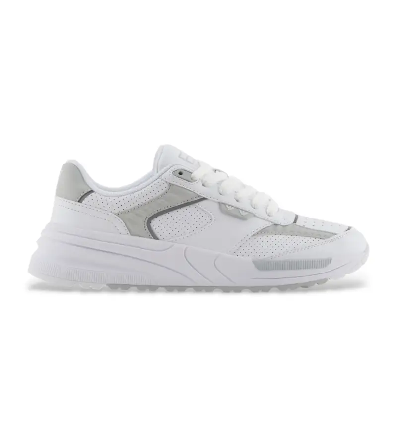 unisex X8X241_XK435 Nuove sneakers Carter bianche, grigie (47 3), Bianco, Basso, Stringhe, Casual, Sportivo, Grigio, Multisport