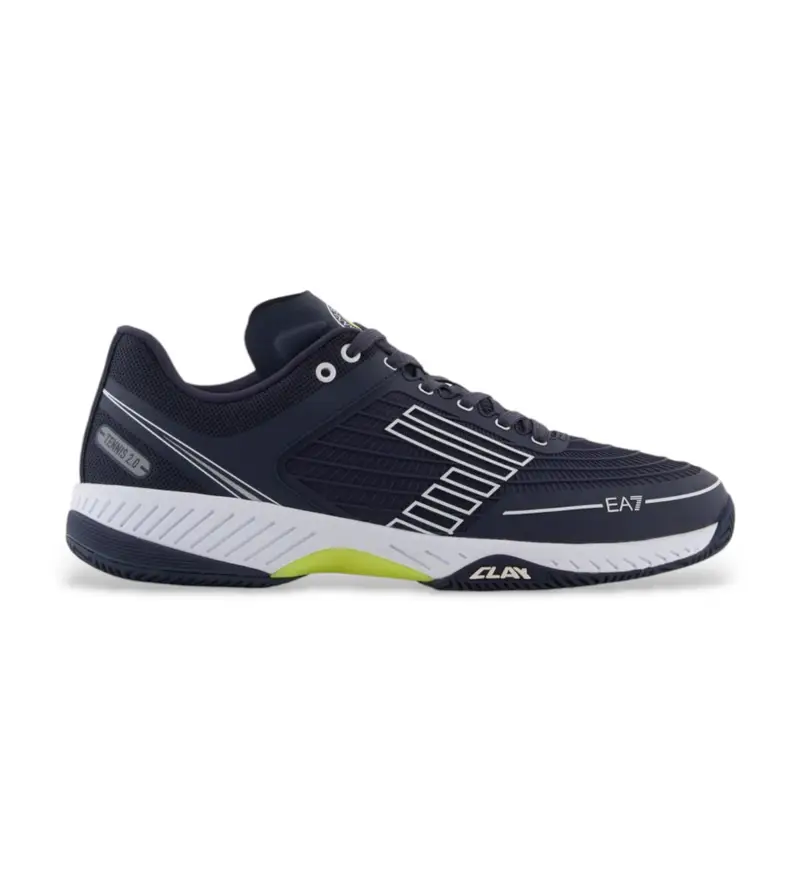 unisex X8X242_XK438 Scarpe da tennis in argilla blu navy (36), Basso, Stringhe, Casual, Sportivo